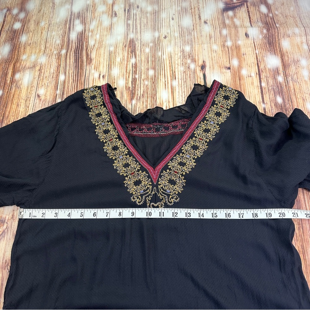 Free People Wild One Embellished Mini Dress Size Medium - Picture 5 of 12